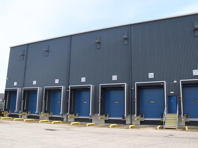 The Border Control Post at Portsmouth International Port, which has been described as a "white elephant" by councillor Gerald Vernon-Jackson. Port director Mike Sellers said roughly half of the building will not be used, as it was built under previous border control specifications.