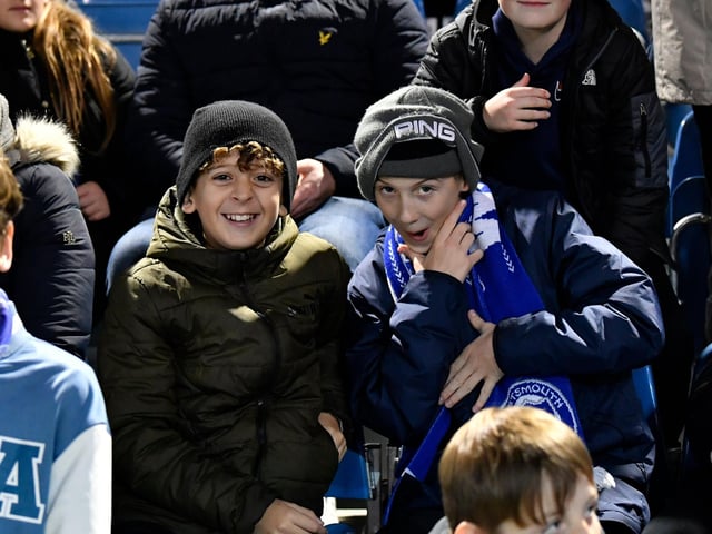 More than 18,000 Pompey fans cheered the Blues to success against Bolton.
