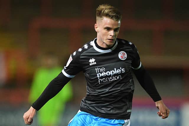 Jake Hesketh spent last season on loan at Crawley from Southampton. Picture: Harry Trump/Getty Images