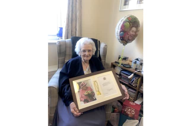 Elsie Bailey celebrated her 100th birthday.
