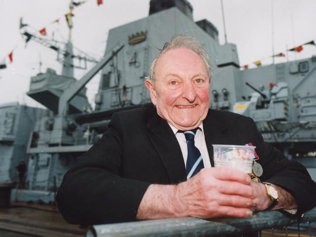 Dennis Hemmings at Portsmouth Navy Days in May 1996.
Picture: (5956-3)