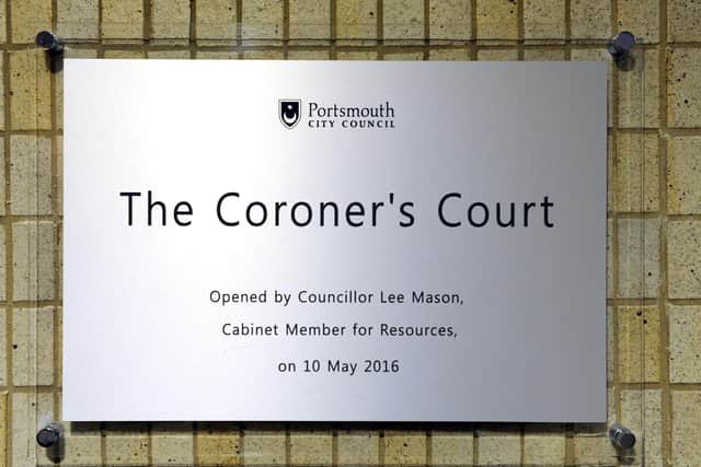 The Coroner's Court in Guildhall Square, Portsmouth