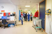 QA Hospital, Portsmouth on Thursday 25th November 2021

Pictured: GV of inside of QA medical wards

Picture Habibur Rahman