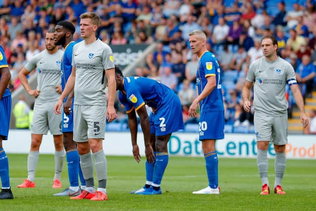 Pompey went to Shrewsbury on the opening day of the season