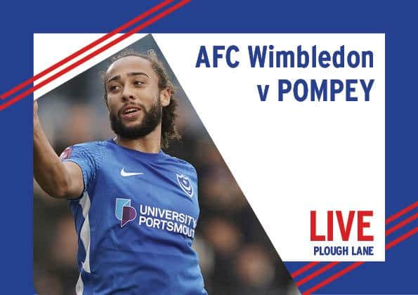 Pompey travel to AFC Wimbledon tonight in League One