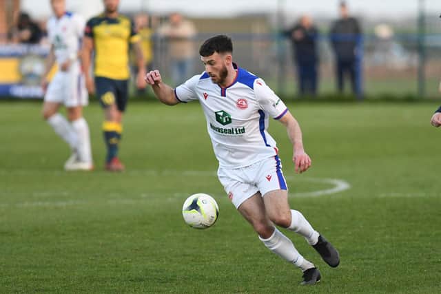 Bradley Tarbuck has a hairline fracture of an ankle, but should be fit for the start of the Southern League season on August 6.

Picture: Neil Marshall