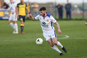 Bradley Tarbuck has a hairline fracture of an ankle, but should be fit for the start of the Southern League season on August 6.

Picture: Neil Marshall