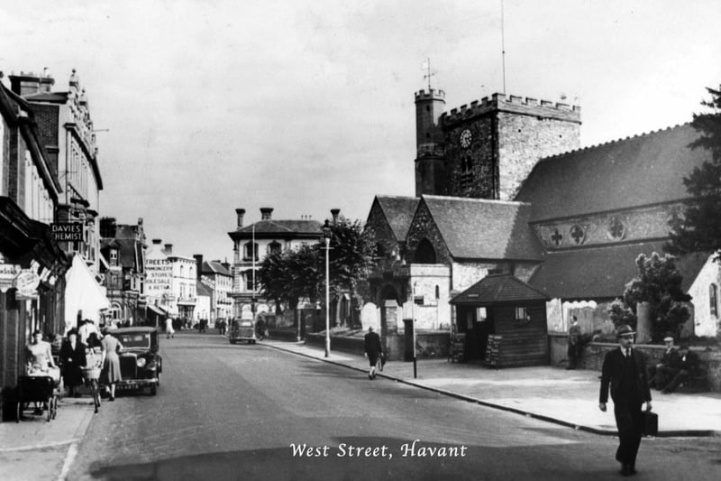 West Street, Havant, in the 1930's.