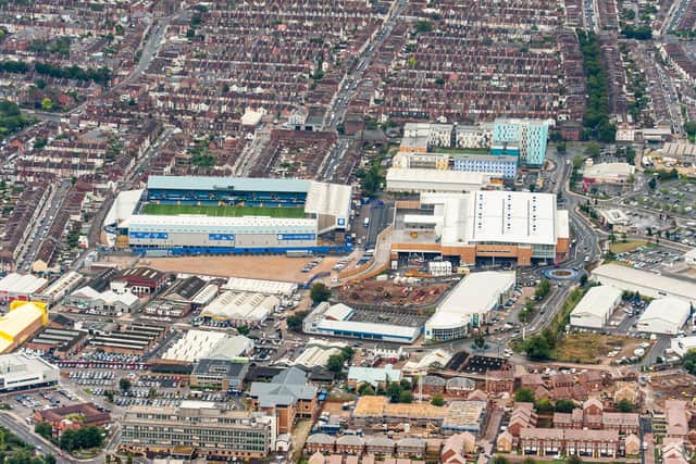 Fratton Park and surrounding area. 
Phtoto Credit: 
Shaun Roster
www.shaunroster.com