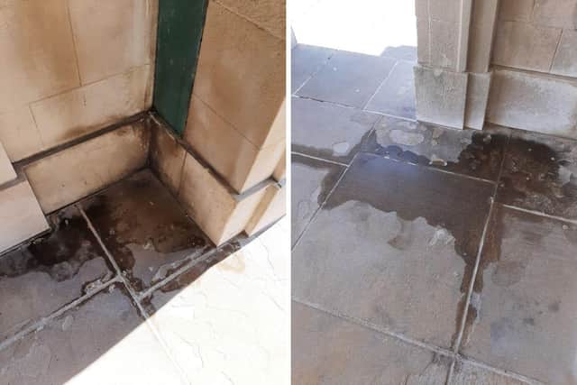 Nick said the site frequently smells of urine.