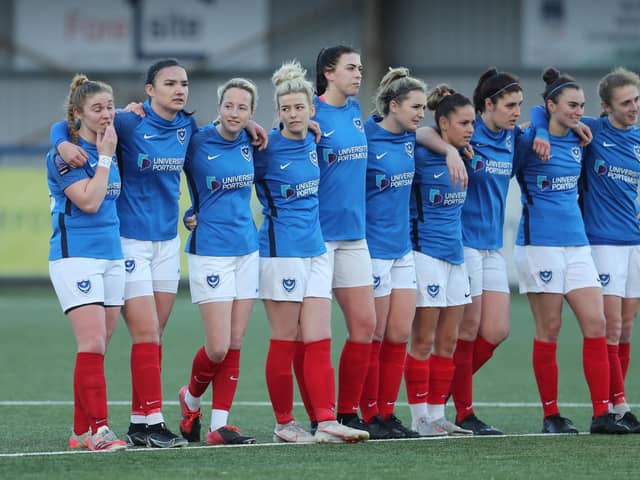 Pompey Women's Hampshire Senior Cup final showdown with Southampton FC is off after their arch-rivals pulled out of the competition Picture: Dave Haines