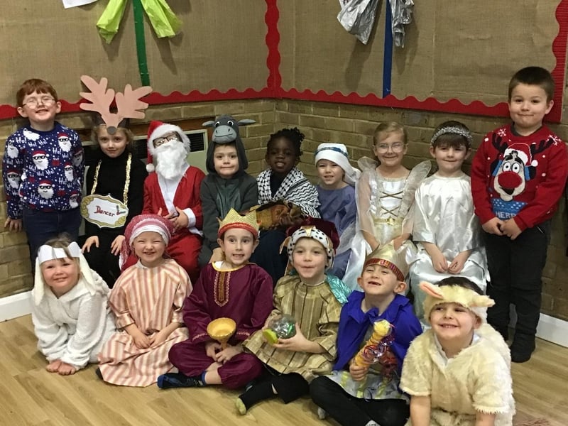 Students at Springwood Infant School have put on a nativity show. Picture: Submitted