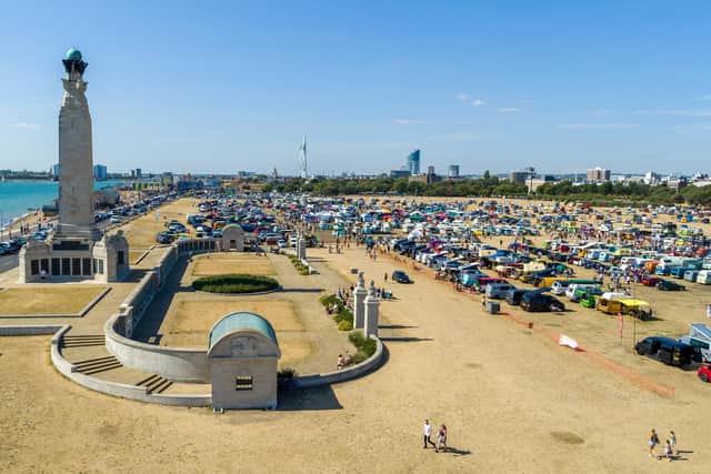 Beach Dubbin' 2023 on Southsea Common.
Picture: Michael Woods/Solent Sky Services
