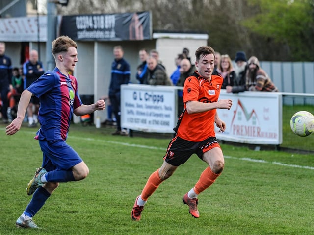 Portchester's Conor Bailey, right. Picture by Daniel Haswell