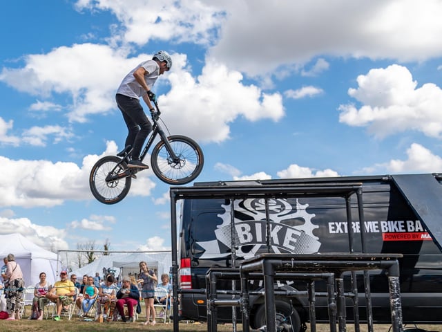 Euan Beaden from Extreme Bike Battle