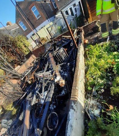 Firefighters have had to deal with several fires caused by sunlight reflecting through glass over the past few weeks.