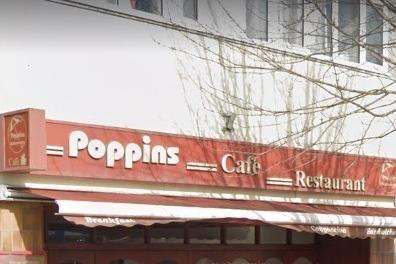 Poppins at 6 North Street, Havant was rated five on September 28.