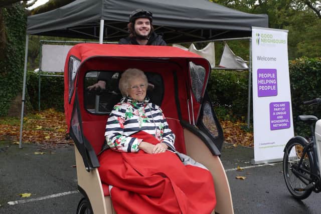 GOTO has set up a new initiative this winter to help people. 
Pictured: People taking part in the new scheme on Hayling Island to deliver food and essentials to vulnerable people this winter.