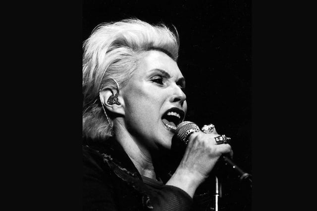 Blondie performing at Portsmouth Guildhall in 2003.



Pictured is: Debbie Harry.



Picture: Paul Windsor
