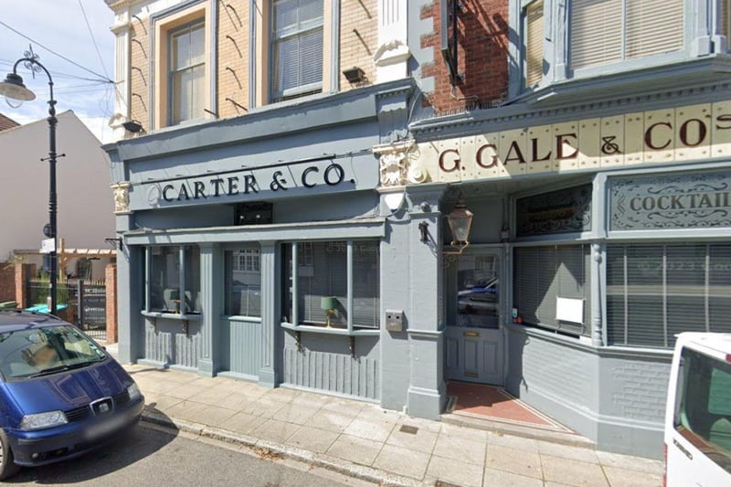 Carter & Co, Portsmouth, is known for its casual dining experience and it is perfect if a couple are looking for a romantic meal.