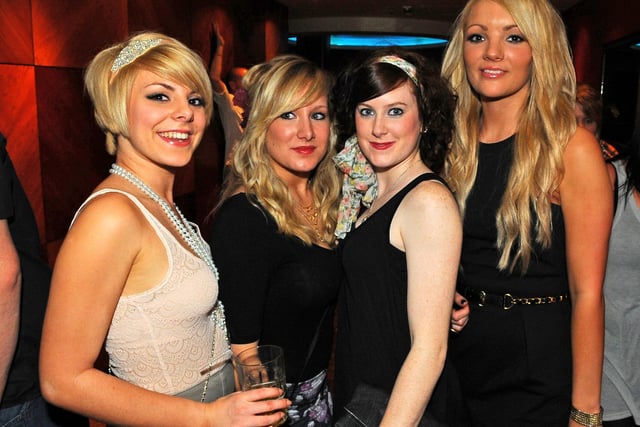 Revellers having a good time at Tiger Tiger in Gunwharf Quays back in the day.