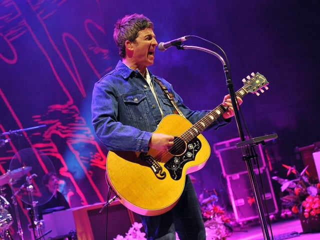 Noel Gallagher's High Flying Birds at Portsmouth Guildhall on March 20, 2024. Picture by Paul Windsor