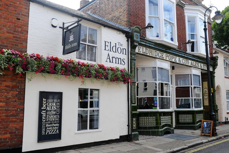 Eldon Arms in Eldon Street, Southsea, PO5 4BS has a 4.5 star rating on Google reviews, based on 258 ratings. Picture: Sarah Standing (180633-2292)