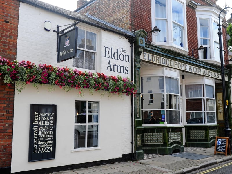 Eldon Arms in Eldon Street, Southsea, PO5 4BS has a 4.5 star rating on Google reviews, based on 258 ratings. Picture: Sarah Standing (180633-2292)