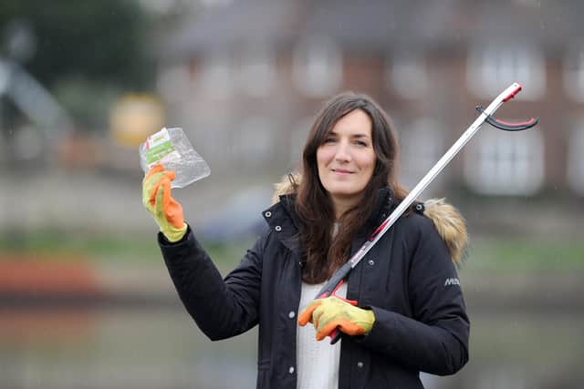 Final Straw Solent has become Final Straw Foundation, a registered charity. Pictured is: Lissie Pollard, director of operations at Final Straw Foundation. Picture: Sarah Standing (201120-9301)