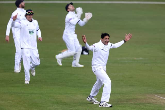 Mohammad Abbas is back for a second season at Hampshire after claiming 41 wickets last year. Picture: Alex Pantling/Getty Images