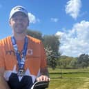 Golfer Paddy Towson-Sheehy who will be taking part in a golf marathon to raise money for the MND Association in memory of his uncle.