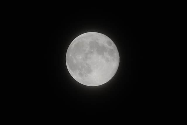 A supermoon. Picture: Sarah Standing (070520-1553)