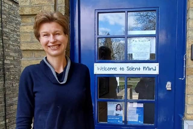 New CEO of Solent Mind, Sally Arscott.