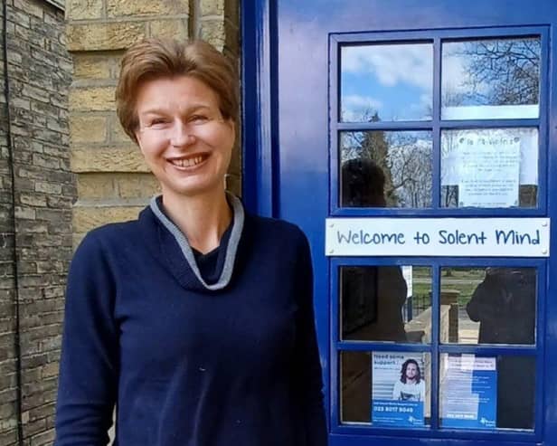 New CEO of Solent Mind, Sally Arscott.