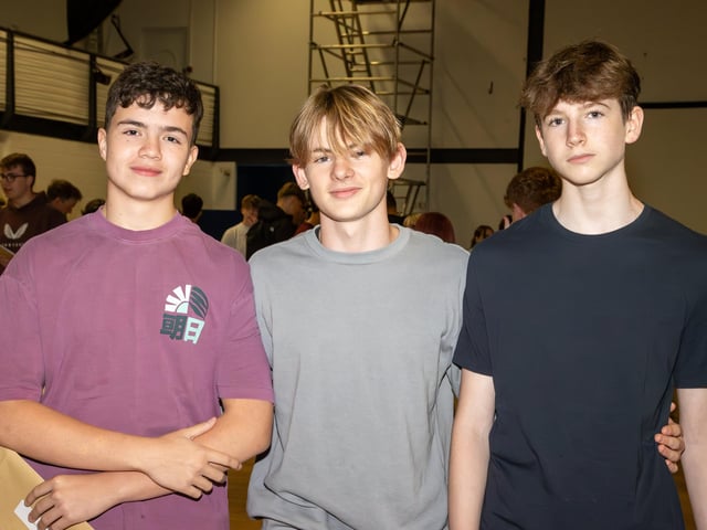 Pictured - Herbie, Jacob and JackPhotos by Alex Shute