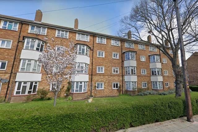 The order was put in place over 91 King Street, Southsea, last week. Picture: Google Street View.