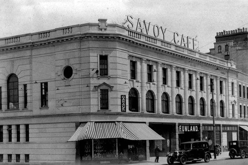 The Savoy Buildings in the late 1920's. Picture: Barry Cox collection