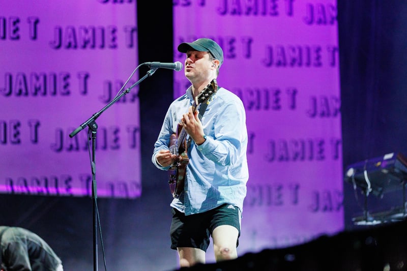 Jamie T performance on the Common Stage Picture:Marcin Jedrysiak