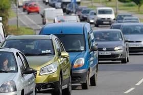 Traffic on Hayling Island 