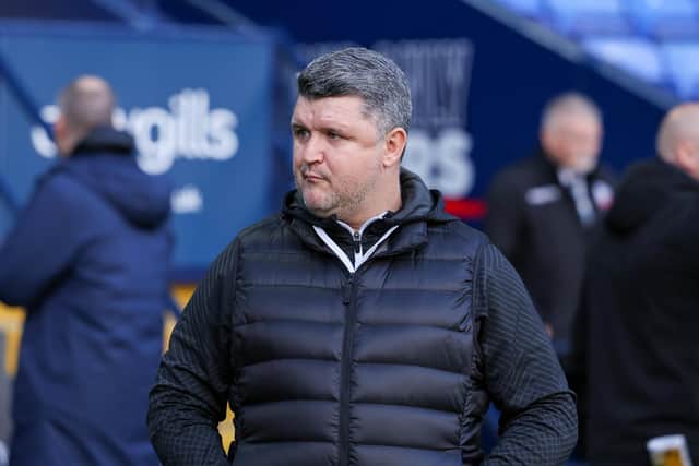 Caretaker boss Simon Bassey is open to a career change and a permanent switch to managing - but still loves coaching. Picture: Simon Davies/ProSportsImages