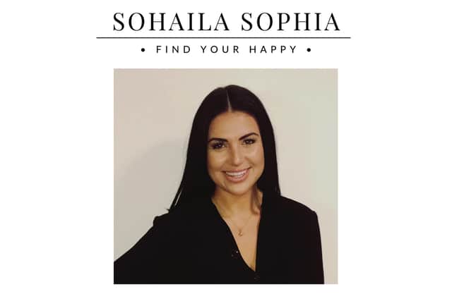 Sohaila Sophia offers a 6-month programme to help people find their happiness