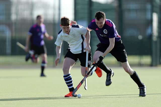 Chris Bollom, right, impressed during Portsmouth's Hampshire/Surrey 2 victory over Haslemere. Picture: Chris Moorhouse
