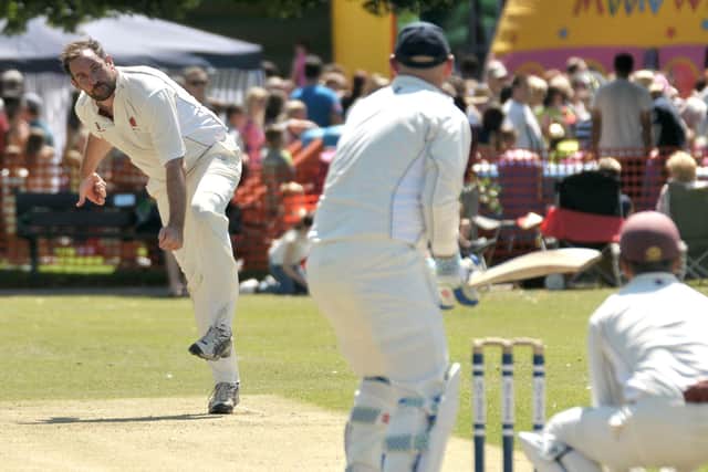 Graham Burns took career best figures of 6-4 for Havant 2nds against Portsmouth 2nds. Picture: Mick Young