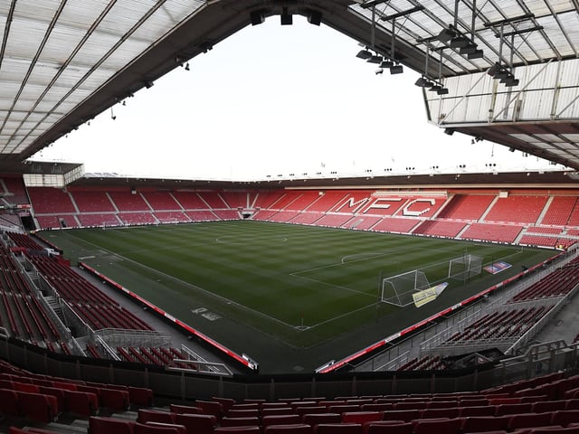 Capacity: 34,742; Average attendance: 21,777