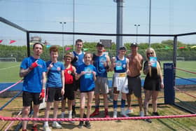 Gosport Amateur Boxing Club showed off their sparring skills in their own ring throughout the day of Summer Fest at St Vincent College in Gosport. Picture: St Vincent College