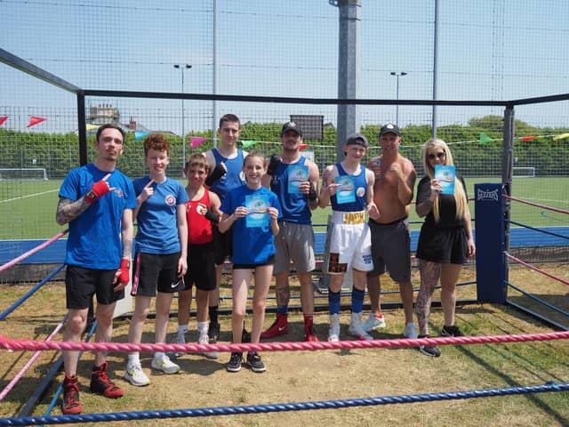 Gosport Amateur Boxing Club showed off their sparring skills in their own ring throughout the day of Summer Fest at St Vincent College in Gosport. Picture: St Vincent College