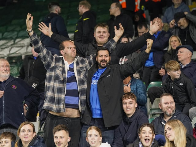 1,143 Pompey fans made the midweek trip to Plymouth Argyle's Home Park.