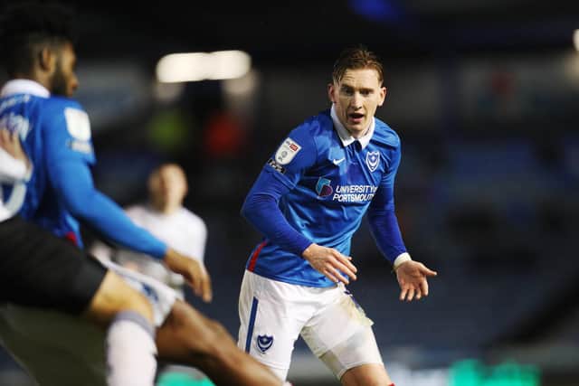 Danny Cowley believes Ronan Curtis' Pompey focus will not be affected by his desire to move to the Championship. Picture: Joe Pepler