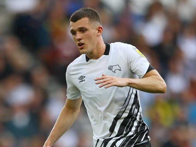 Club: Derby; Age: 22; Position: Midfielder; Appearances: 27; Goals scored: 2; Assists: 3; WhoScored rating: 6.88.