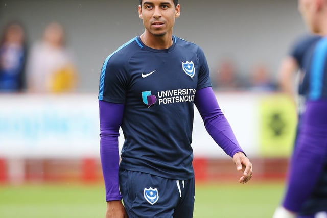 A forgotten man from the 2018 transfer window, Dennis made only eight appearances for Pompey while scoring once. After only one season at the Blues, he joined Leyton Orient, before returning to Bromley in 2021. Last term he scored once in 23 outings but recently won the FA Trophy at Wembley.   Picture: Joe Pepler
